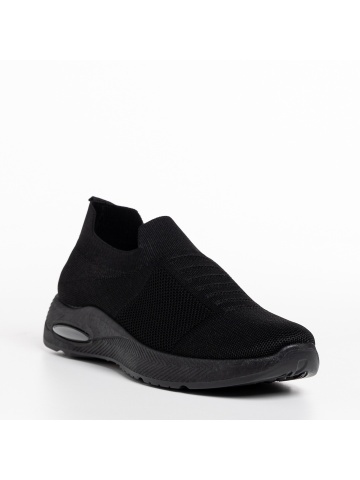 Pantofi sport dama negri din material textil Rhona