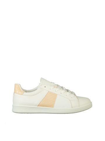 Pantofi sport dama Sezia albi cu bej