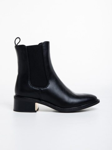 Botine dama negre din piele ecologica Thyrza - Img 4