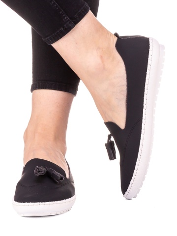 Espadrile dama Teona negre - Img 4