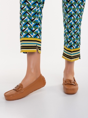 Mocasini dama camel din piele ecologica Addison - Img 3