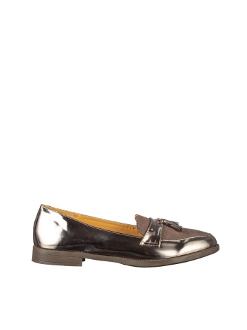 Mocasini dama Thalia gri
