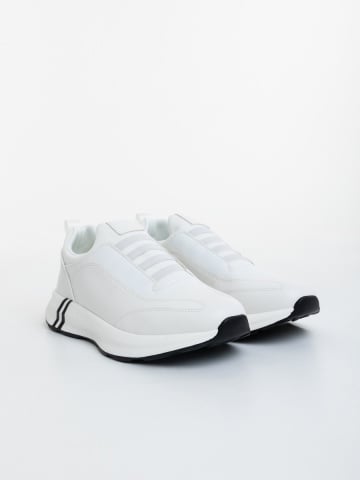 Pantofi sport barbati albi din piele ecologica Jozette - Img 2