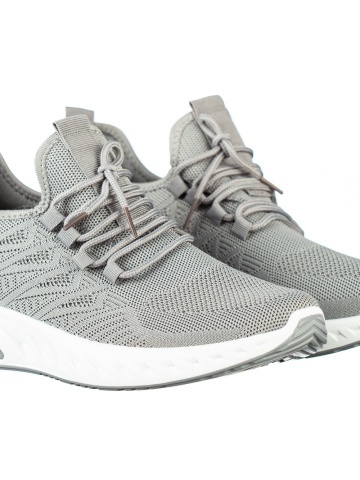 Pantofi sport barbati gri din material textil Riddel - Img 4
