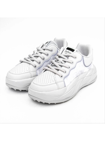 Pantofi sport barbati gri din piele ecologica Androni