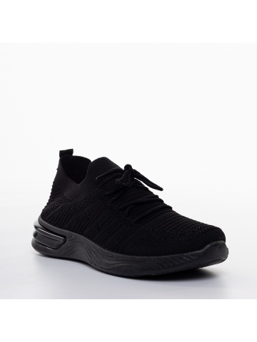 Pantofi sport dama negri din material textil Janelle