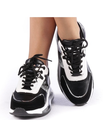 Pantofi sport dama Tamina negri - Img 5