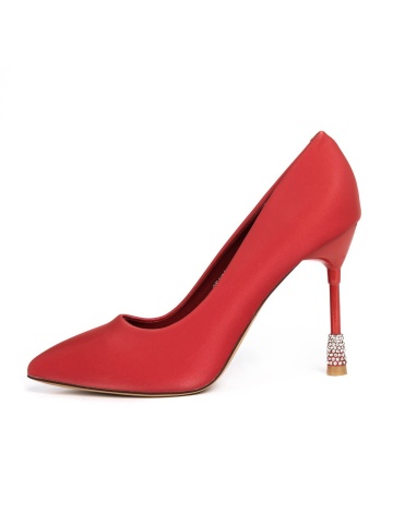 Pantofi stiletto rosii Milaria - Img 2
