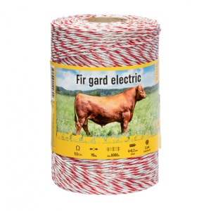 Fir gard electric 500 m – Ø 3 mm – 95 kg – 0,5 Ω/m