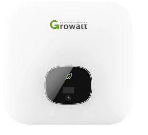 Invertor solar Growatt pentru sistem fotovoltaic, HIBRID, Monofazat, 5KW, Eficienta 98.4%, IP65, MIN-5000TL-XH