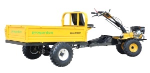 Pachet Motocultor Diesel + Remorca Tractiune - Img 2