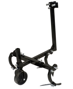 ProGARDEN PRO-PRS20-45 prasitoare cu roata limitatoare adancime pentru motocultor, 20cm distanta intre randuri, tija 45cm