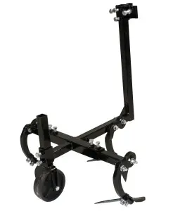 ProGARDEN PRO-PRS20-45 prasitoare cu roata limitatoare adancime pentru motocultor, 20cm distanta intre randuri, tija 45cm