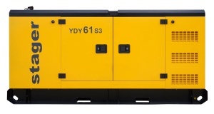 Stager YDY61S3 Generator insonorizat 61kVA, 79A, 1500rpm, trifazat, diesel - Img 3