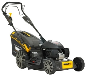 Texas Premium 5390TR/W masina de tuns gazonul motor Honda GCV170 benzina 4.8CP, EU V, autopropulsata, 530mm, 4in1, 4 viteze, sac 65l, reglaj central - Img 2