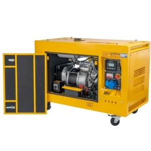 Generator profesional Stager YDE15000TA-TA3, 11.5 kW, DualPower 230-400V, insonorizat, diesel, 3000rpm, pornire electrica - Img 4