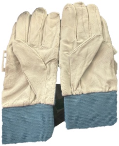 Mănuși de lucru GOLF – piele + material textil, mărimea 8