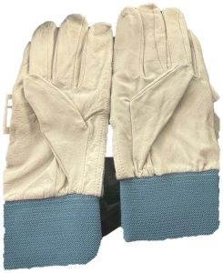 Mănuși de lucru GOLF – piele + material textil, mărimea 8