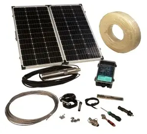 Progarden 3TSS0.76-55-24/120 Pompa submersibila 3/4", solar, 120W/24V, MPPT, PFV 2x80W, 55m, 0.76mch, apa curata - Img 2