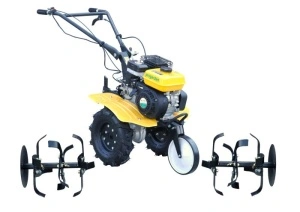 ProGARDEN Campo 703 motocultor 7CP, 2+1 trepte, roti 4.00-8, 2+1 freze, benzina, curele, transmisie aluminiu