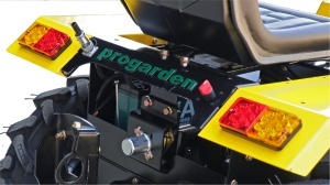 ProGARDEN Campo T18 Minitractor V25.1 4x4, 18CP, benzina, hidraulica fata-spate, roti 6.00-12