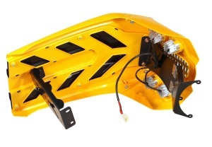 ProGARDEN Capota minitractoare cu 4 faruri LED Campo T18 - Img 2