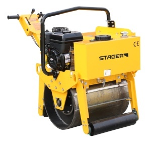 Stager CMV60-5 Cilindru mono vibrocompactor, motor Briggs&Stratton XR750 - Img 2
