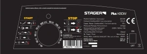 Stager PLUS-K80W Tun de aer cald, ardere directa, 20kW, motorina, 230V, 400mc - Img 2