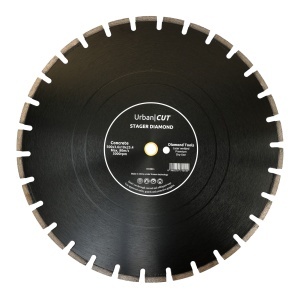 Stager URBAN CUT Disc diamantat pentru beton/asfalt 500mmx25.4-Px10mmx3.6mm - Img 3