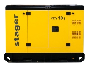 Stager YDY10S Generator insonorizat 9kVA, 37A, 1500rpm, monofazat, diesel - Img 2