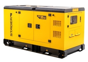 Stager YDY35S3 Generator insonorizat 35kVA, 46A, 1500rpm, trifazat, diesel