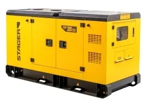Stager YDY35S3 Generator insonorizat 35kVA, 46A, 1500rpm, trifazat, diesel
