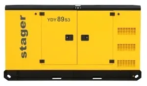 Stager YDY89S3 Generator insonorizat 89kVA, 115A, 1500rpm, trifazat, diesel - Img 2
