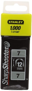 Stanley 1-CT108T Set 1000 Capse Tip 7/CT100 ,12mm