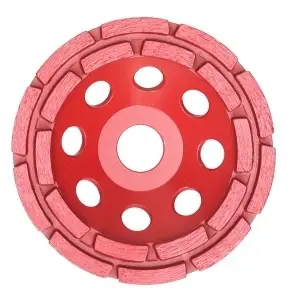 Tudee Disc diamantat slefuire-degrosare beton dur, standard, 125x22.2x8x6mm, segment dublu