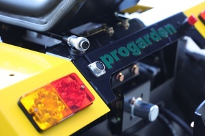 ProGARDEN Campo T18 Minitractor V25.1 4x4, 18CP, benzina, hidraulica fata-spate, roti 6.00-12 - Img 2