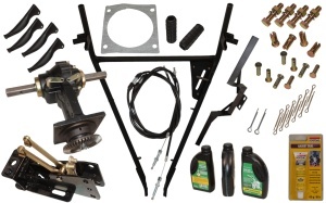 ProGARDEN Kit transmisie cu diferential pentru motocultoare cu transmisie simpla