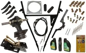ProGARDEN Kit transmisie cu diferential pentru motocultoare cu transmisie simpla