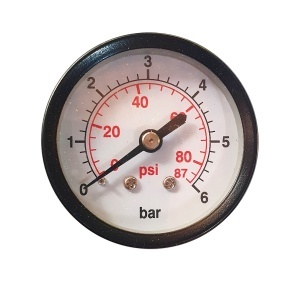 Progarden Manometru pentru apa Axial 0-12 bar, FE 1/4" - Img 2