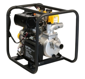 ProGARDEN PD20E motopompa 2"/50mm, diesel, apa curata, pornire electrica - Img 3