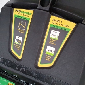 ProGARDEN S461Y-T6 masina de tuns gazon, 3.5CP, 460mm, 60L - Img 2