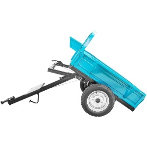 Remorcă motocultor DKD LY 500, basculabilă, capacitate 500 kg - Img 2