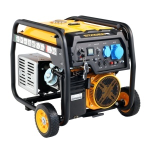 Stager FD 6500ER Automatic Generator curent monofazat, 230V, 5.5kW, benzină, conector ATS, multistart, autonomie pana la 20h - Img 6