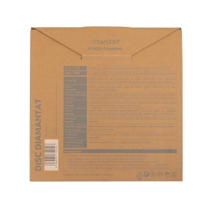 Stager URBAN CUT Disc diamantat pentru beton/asfalt 450mmx25.4 -Px10mmx3.6mm - Img 2
