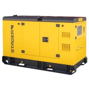 Stager YDY10S Generator insonorizat 9kVA, 37A, 1500rpm, monofazat, diesel - Img 4