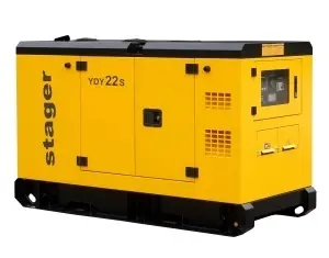 Stager YDY22S Generator insonorizat 22kVA, 87A, 1500rpm, monofazat, diesel - Img 3