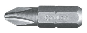 1-68-942 Bit Stanley PH1, 25mm, 1/4"