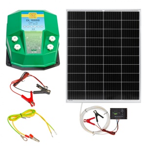 Aparat gard electric DL 10000, 10 Joule, cu sistem solar 100 W