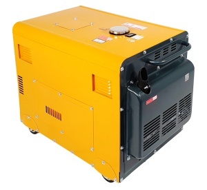 Generator insonorizat Stager DG 5500S+ATS, 5kVA, monofazat, diesel, 3000rpm, pornire electrica, automatizare - Img 3