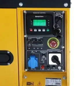 Generator insonorizat Stager YDE8600TA-TA3 V2, 7.5kVA, DualPower 230-400V, diesel, 3000rpm, pornire electrica